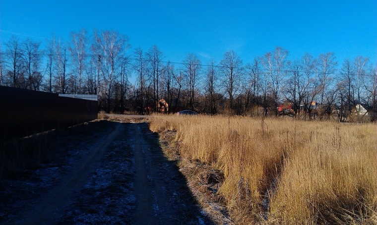 Земельный участок в деревне Татариновом 