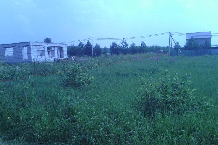 Земельный участок в деревне Аладьином 