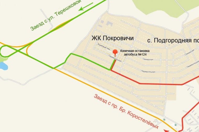 Подгородняя покровка оренбург карта