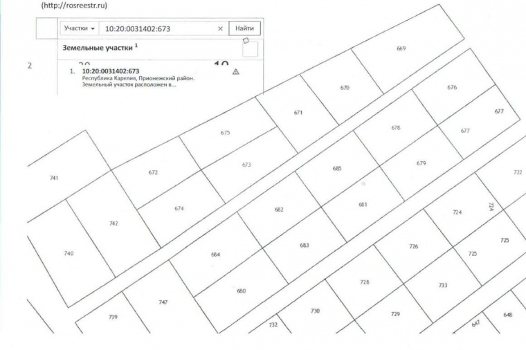 Кадастровая карта карелии прионежский район
