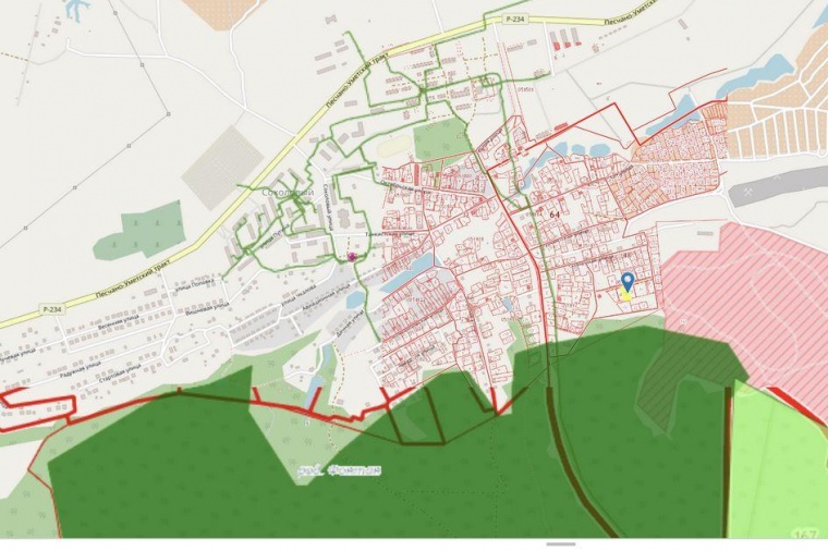 Карта поселка соколовый саратовской области